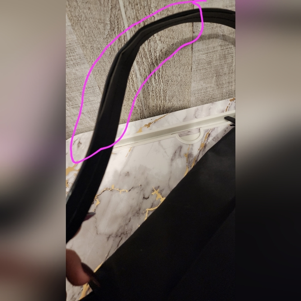 🌷👜Kate Spade Black Nylon Messenger Crossbody Shoulder Bag🌷 - Picture 8 of 11